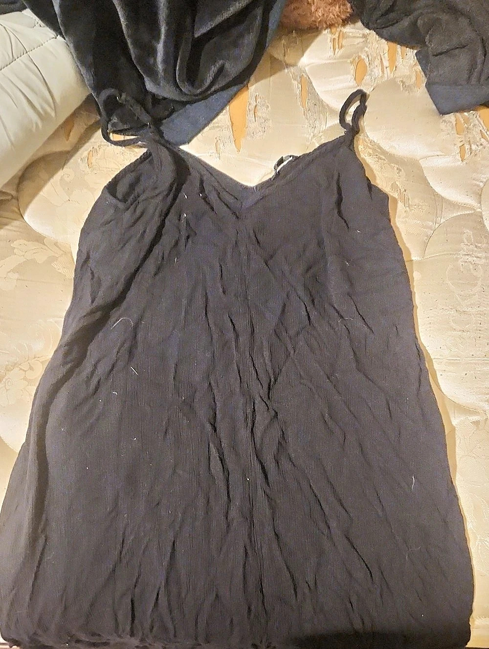 George Black Maxi Dress Size Medium Like New